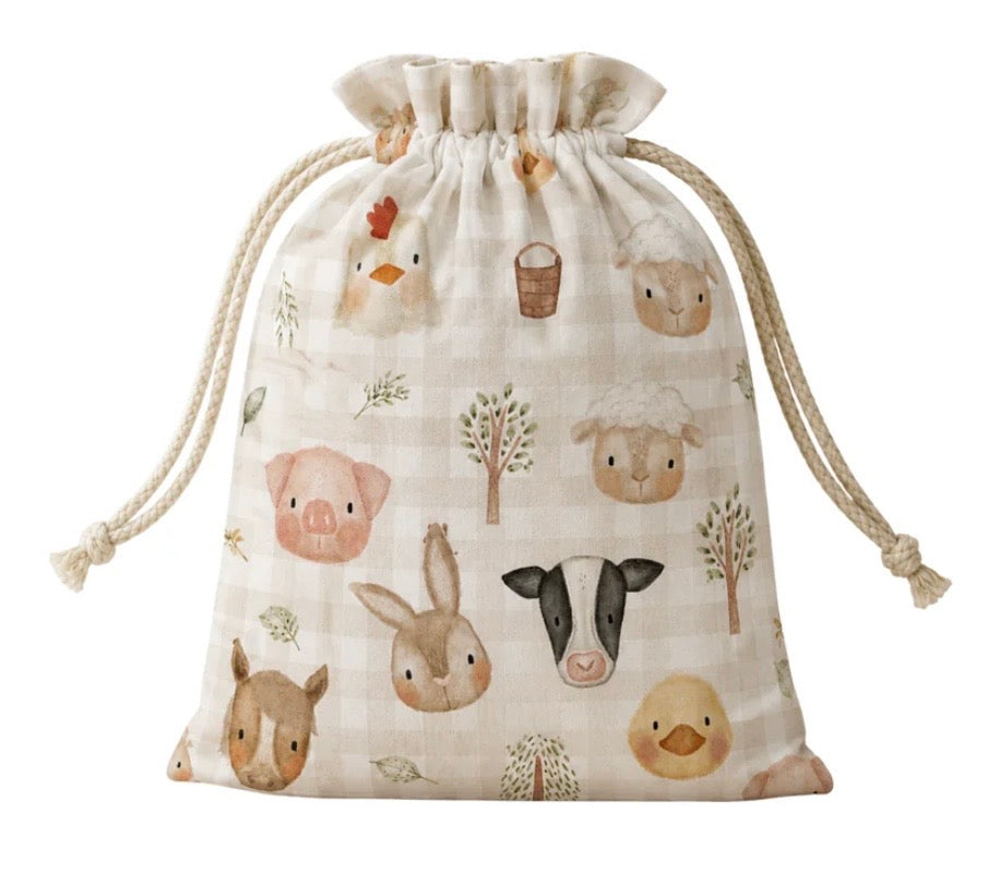 Farm Friends Bamboo Crib Sheet