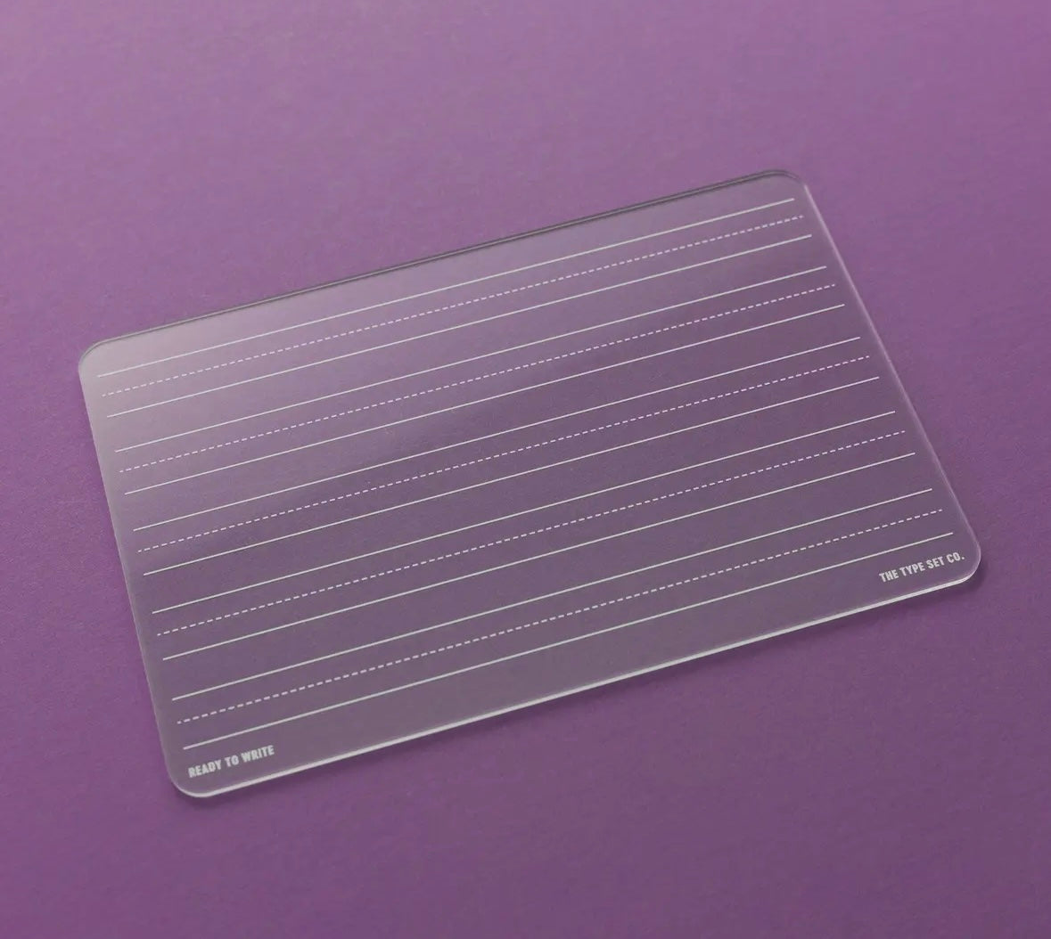 Acrylic Dry Erase Boards