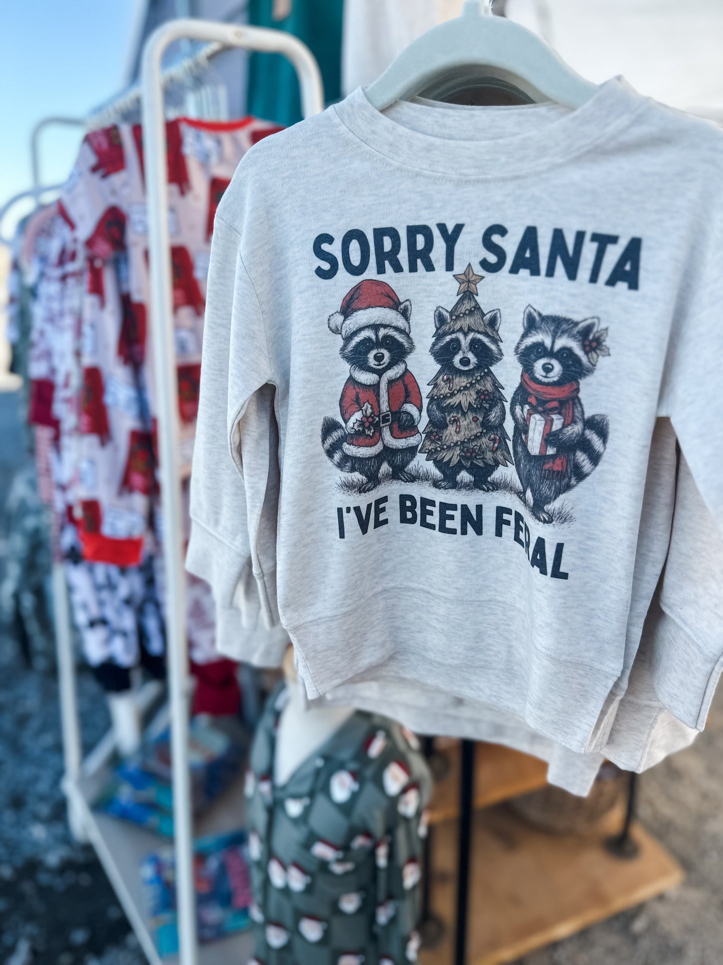 Santa I’ve Been Feral Long Sleeve