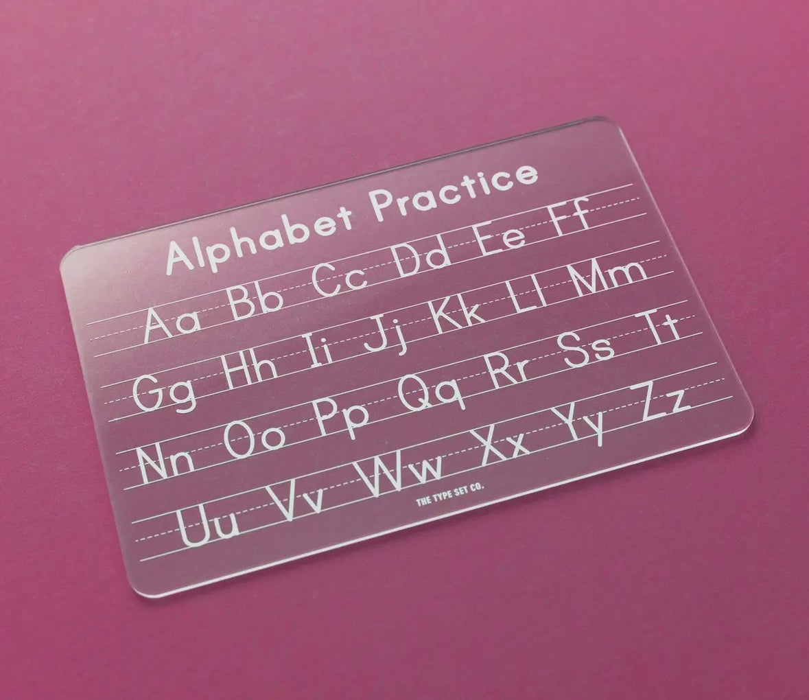Acrylic Dry Erase Boards