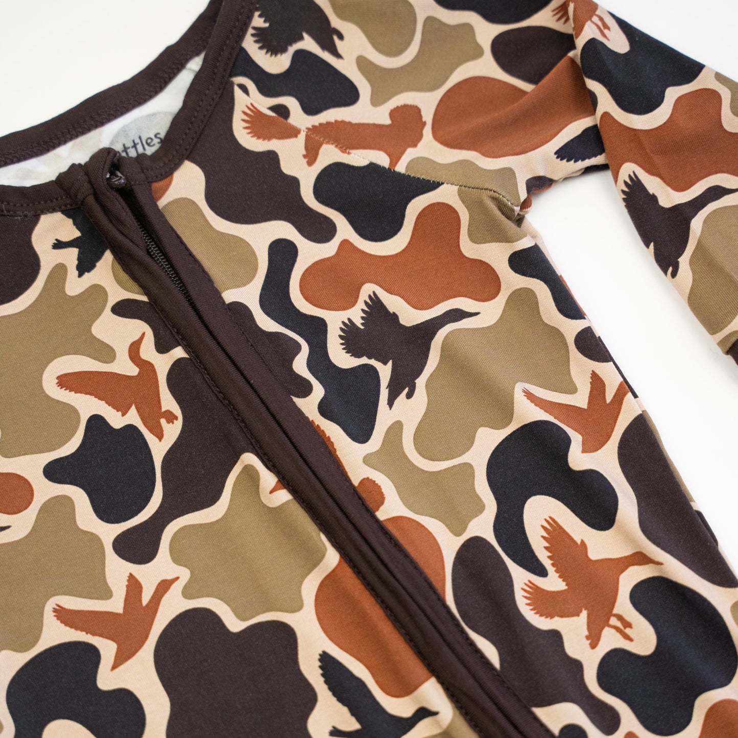 Retro Mallard Bamboo Zippy