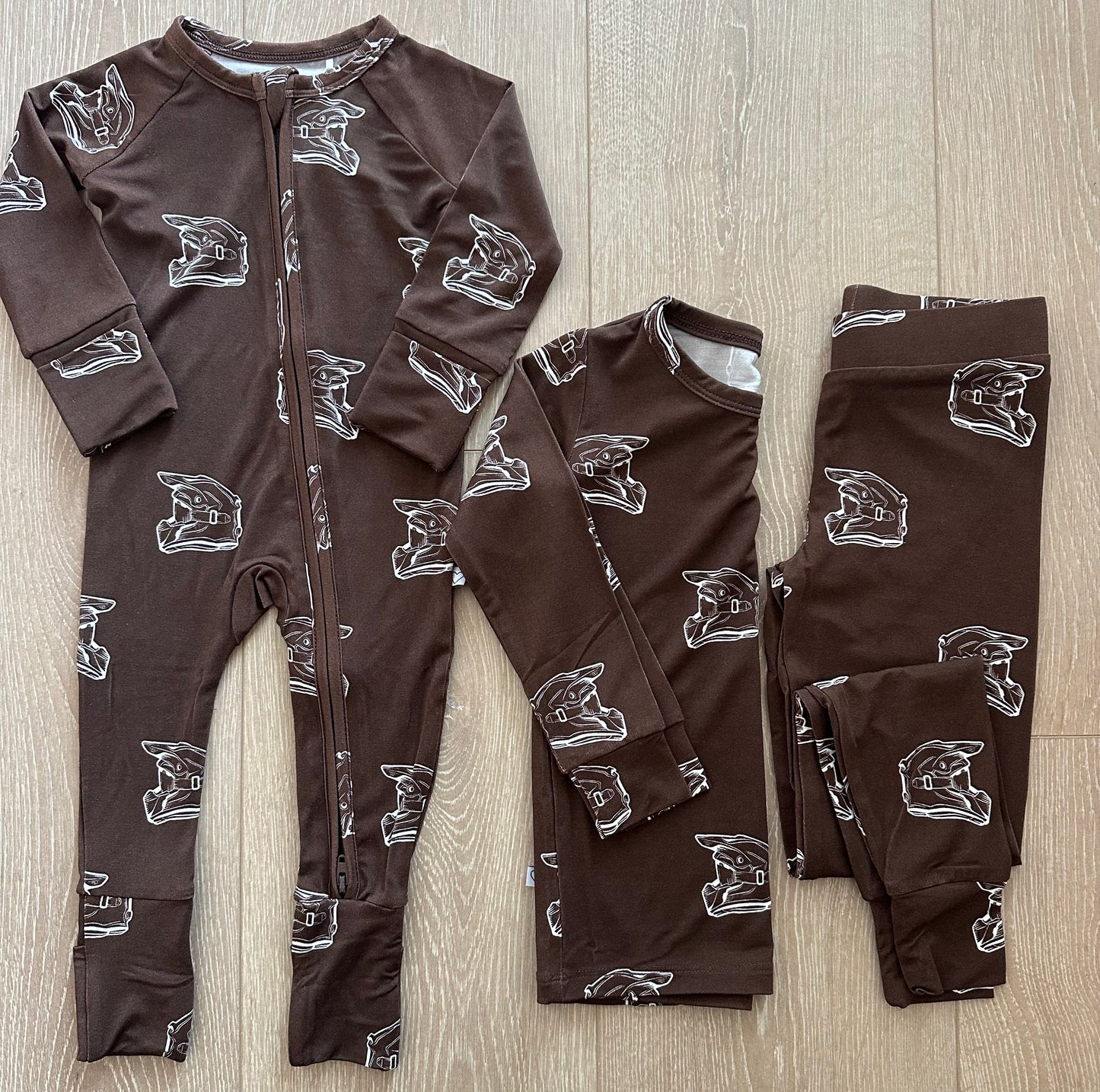 Moto Chocolate Bamboo Pajamas
