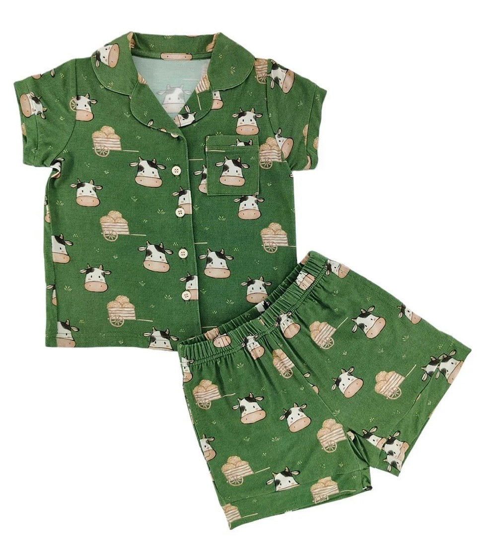 Hay Day Bamboo Button Up Set