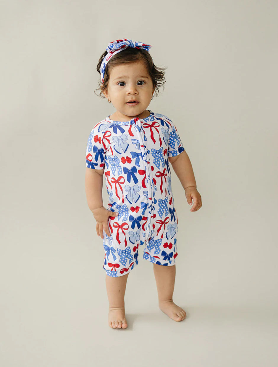 Bamboo RWB Bows Shortie