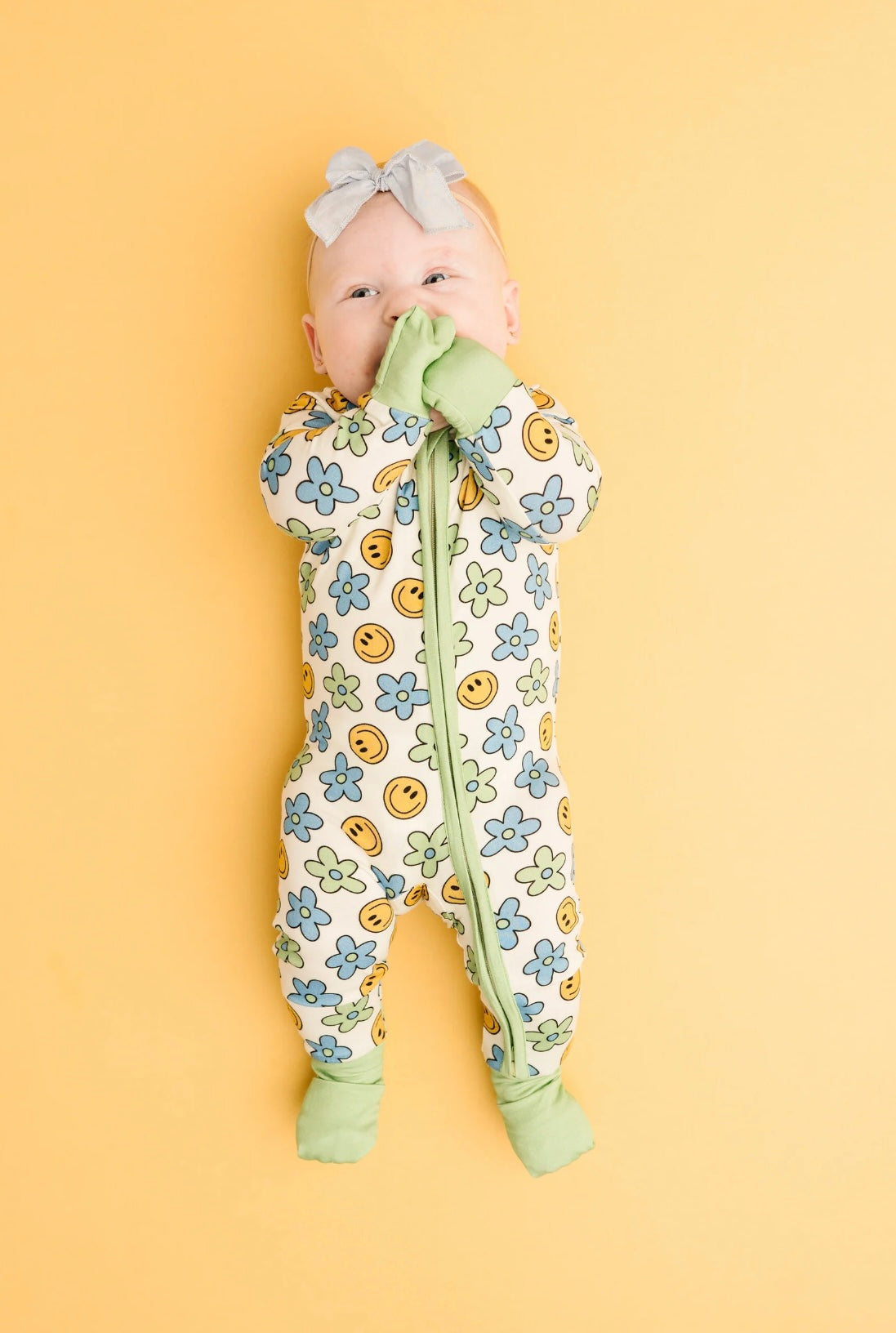 Happy Blooms Bamboo Zippy