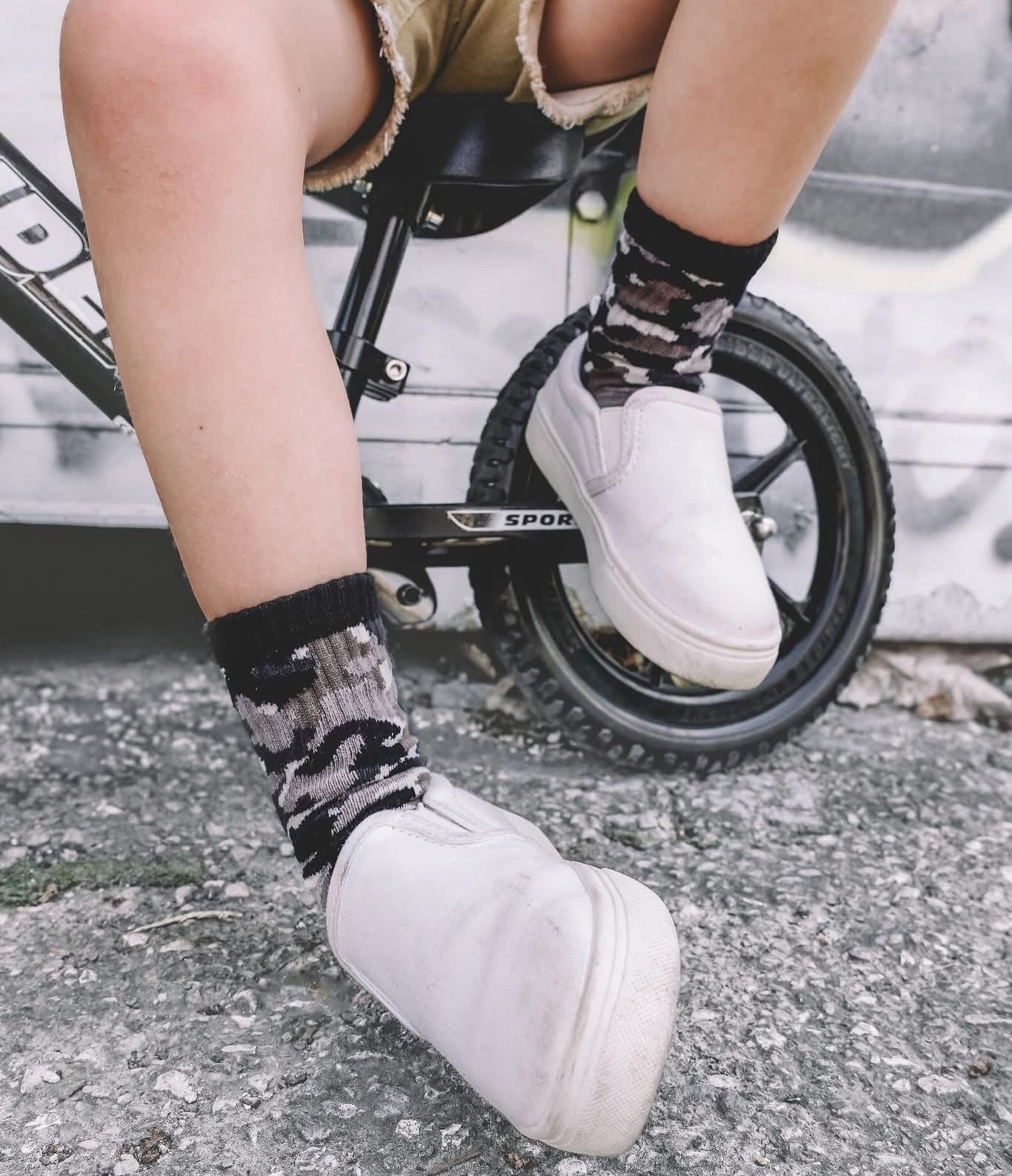 Blackout Camo Socks