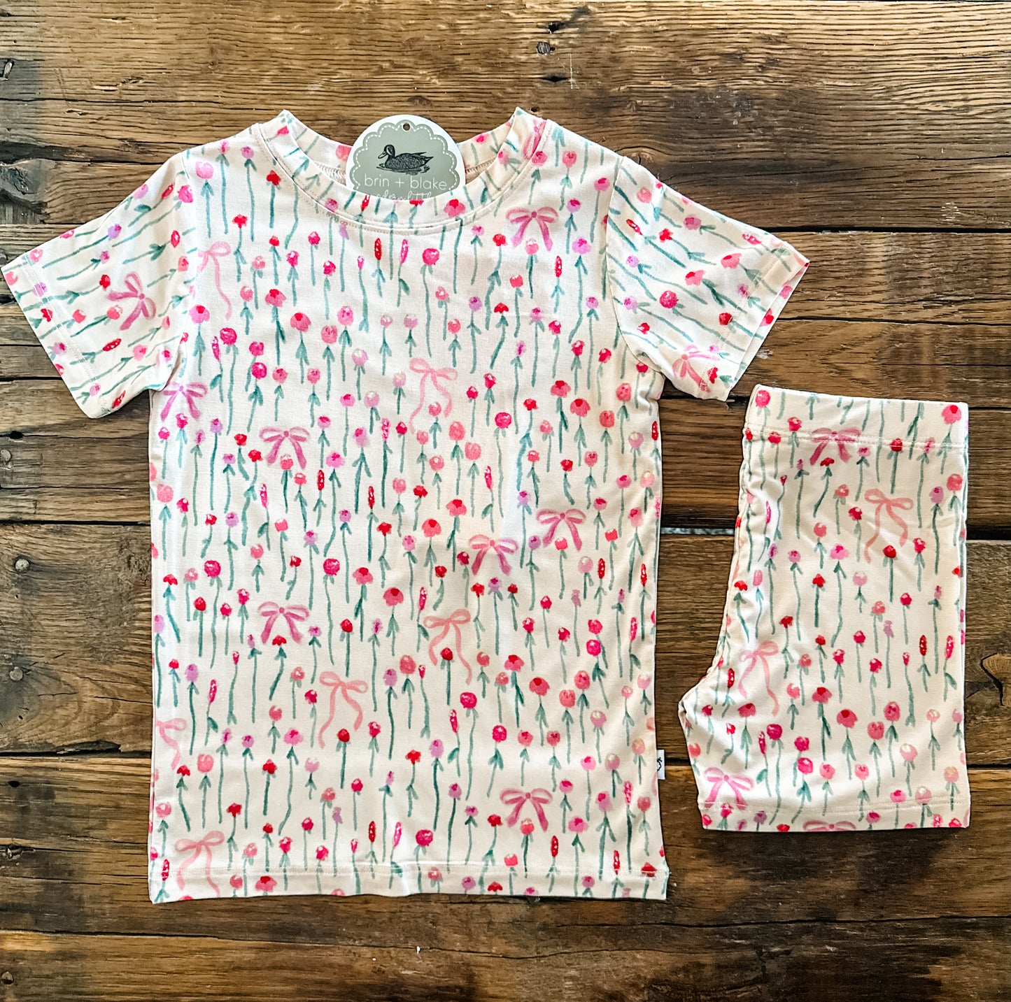 Blooms + Bows Short Set
