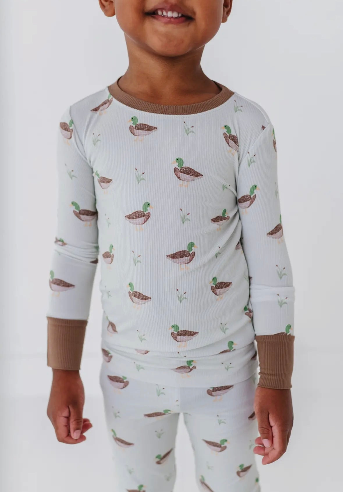 Duck, Duck, Cute Bamboo Pajamas