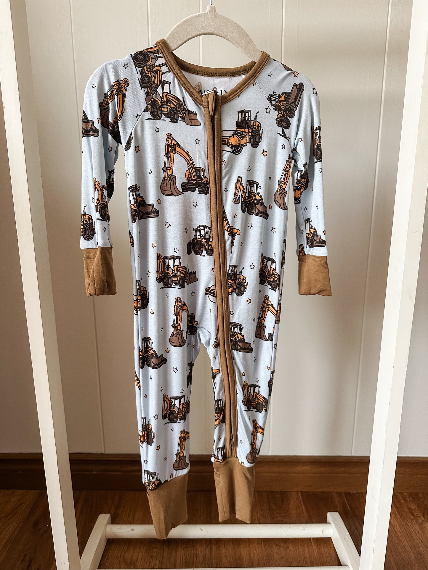 Construction Site Bamboo Pajamas