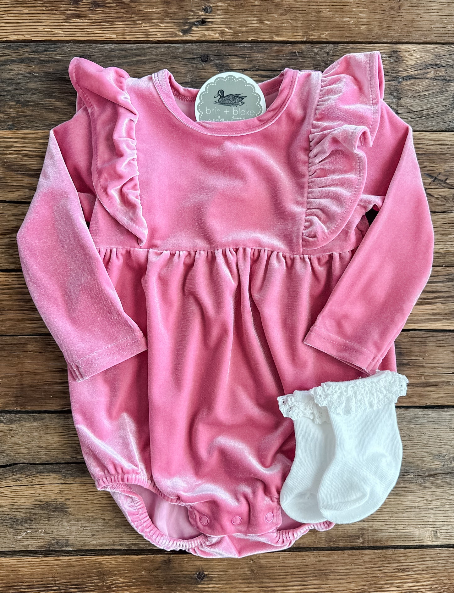 Premium Velvet Pink Bubble