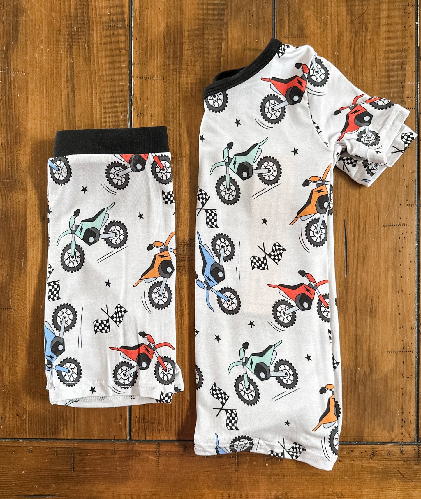 Dirtbike Bamboo Pajamas