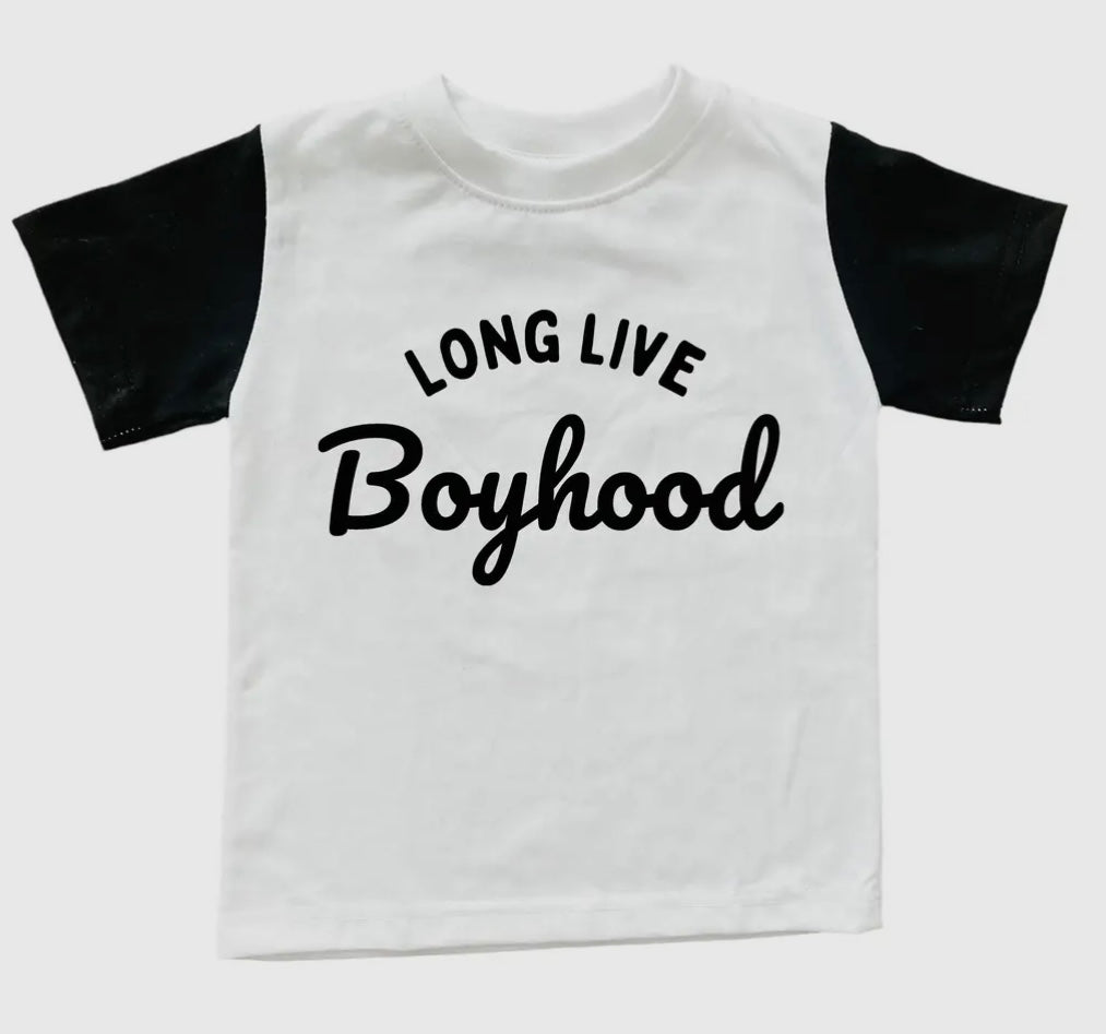 Long Live Boyhood Colorblock Tee