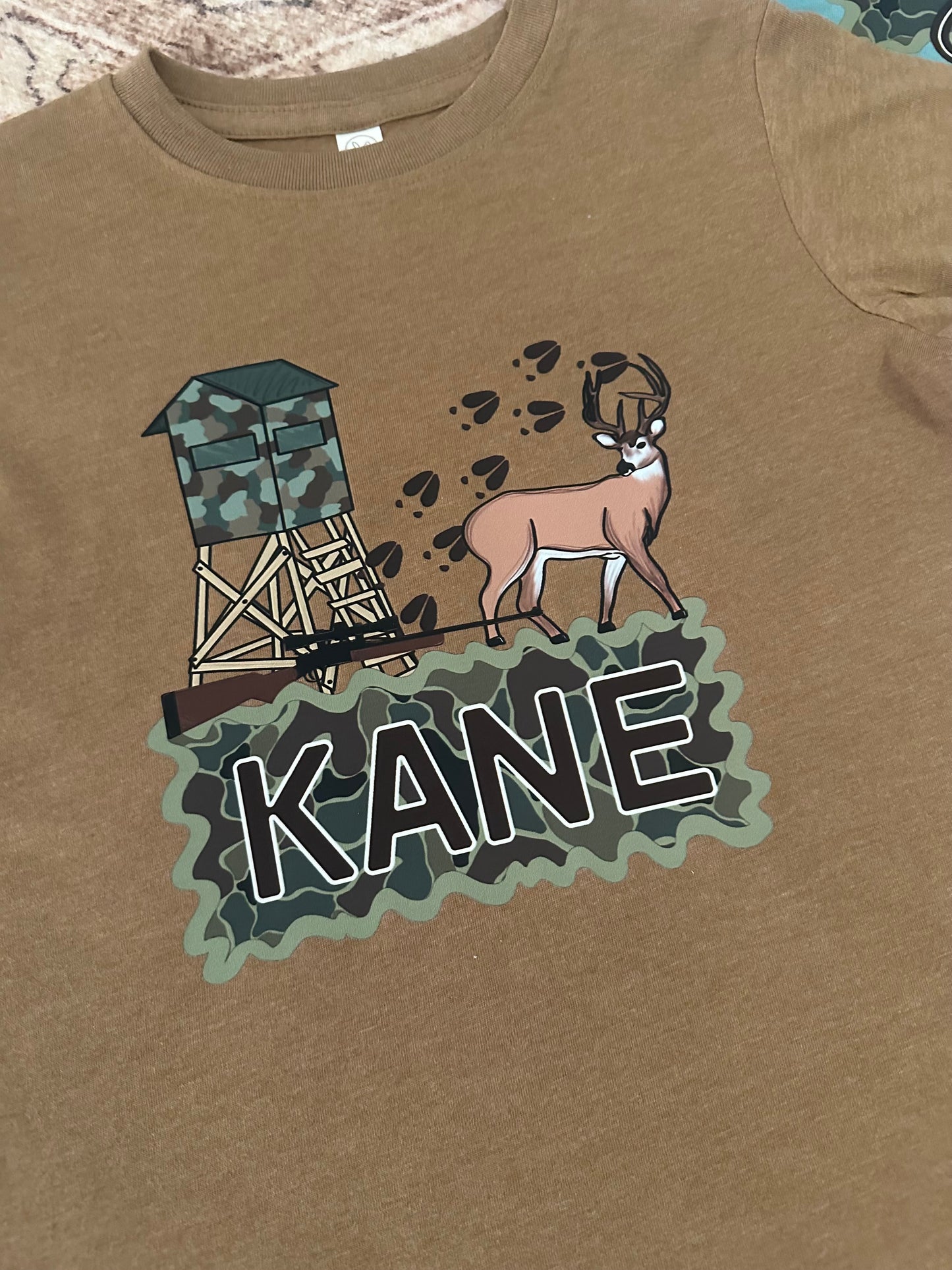 Deer Blind Coyote Brown Tee