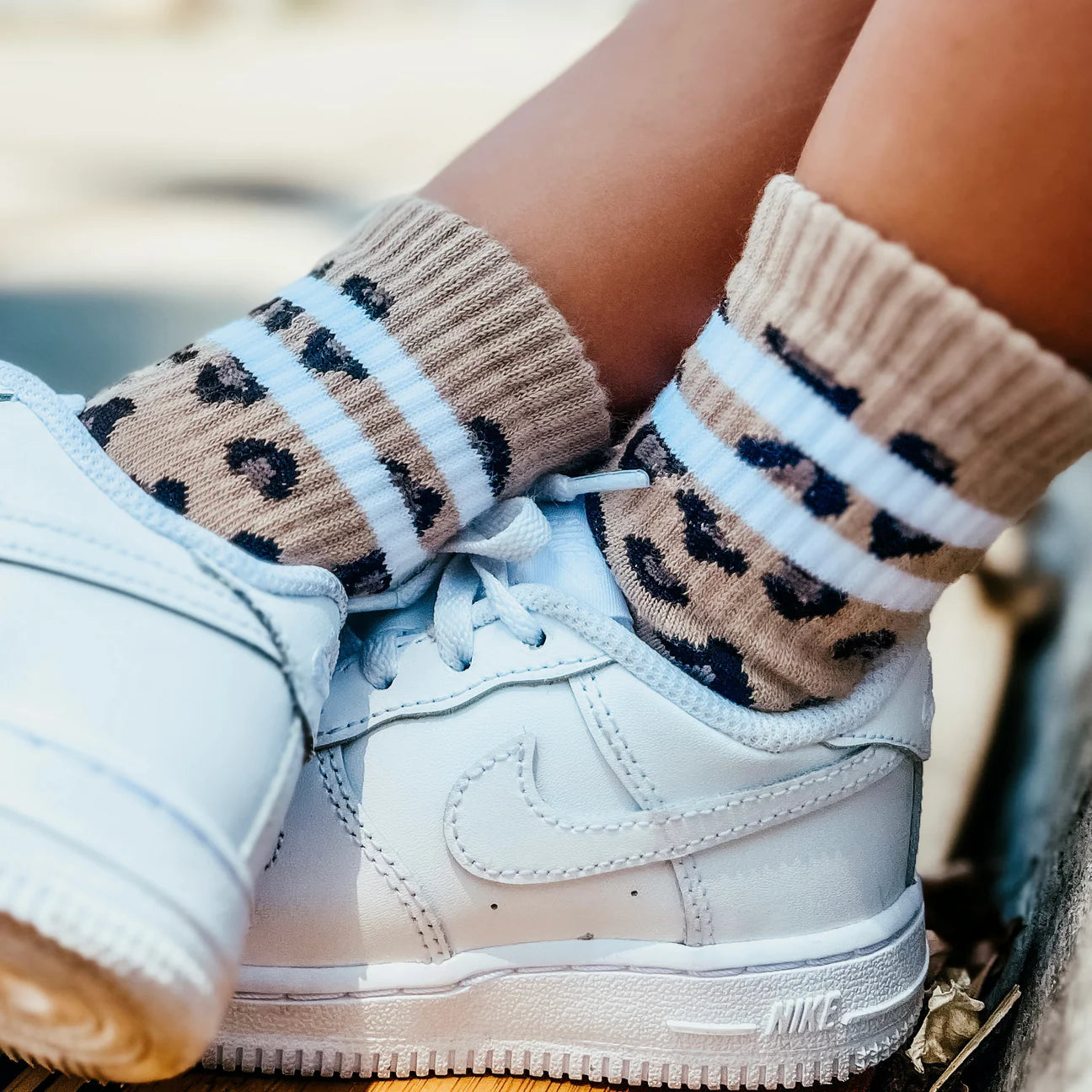 Hayden Cheetah Socks
