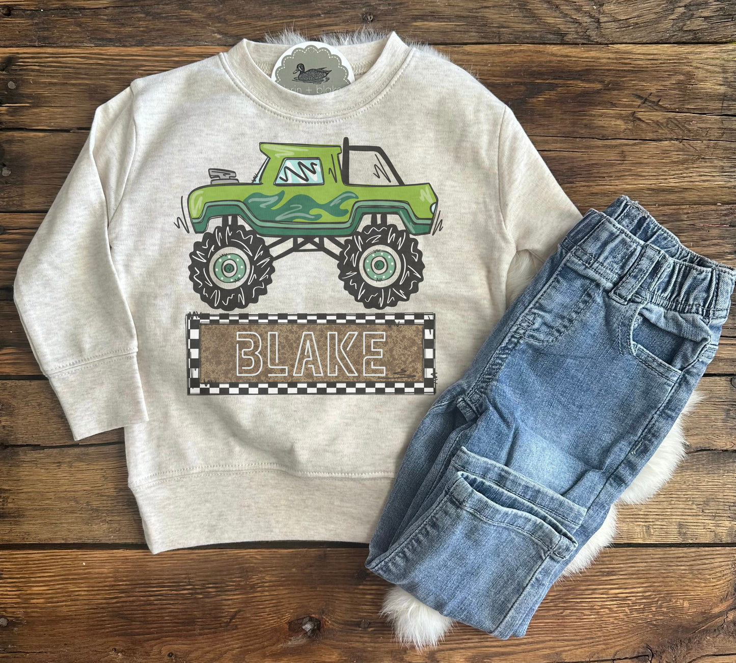 Monster Truck Pullover