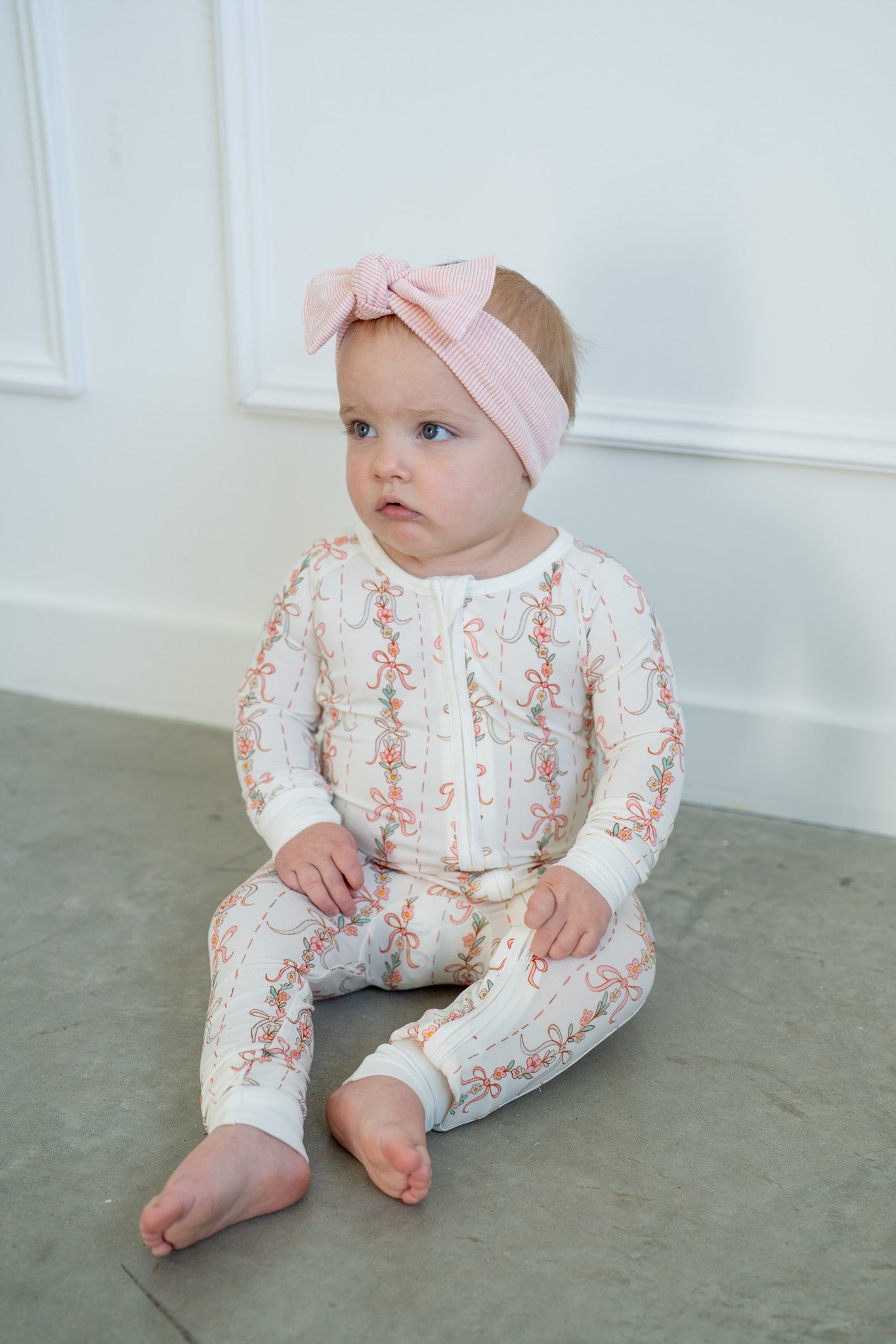 Floral Garland Bamboo Zippy