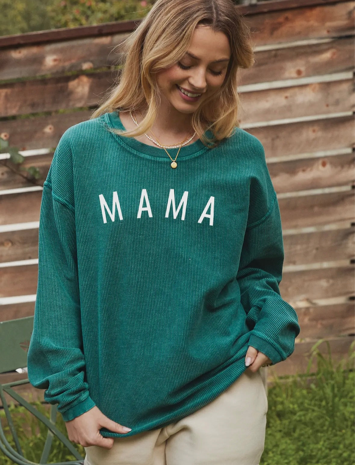 MAMA PINE THERMAL VINTAGE PULLOVER