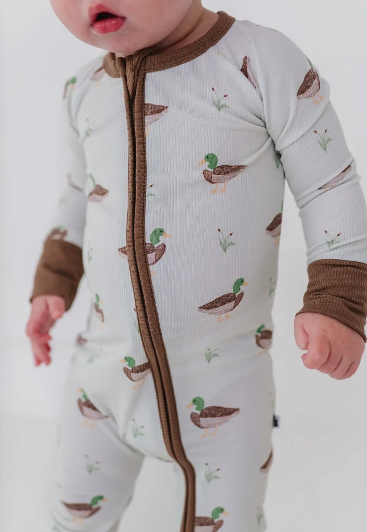 Duck, Duck, Cute Bamboo Pajamas