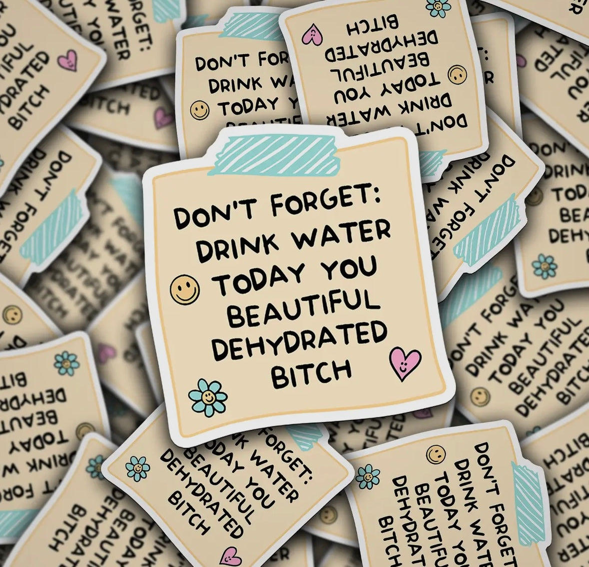 Drink Water Today Decal