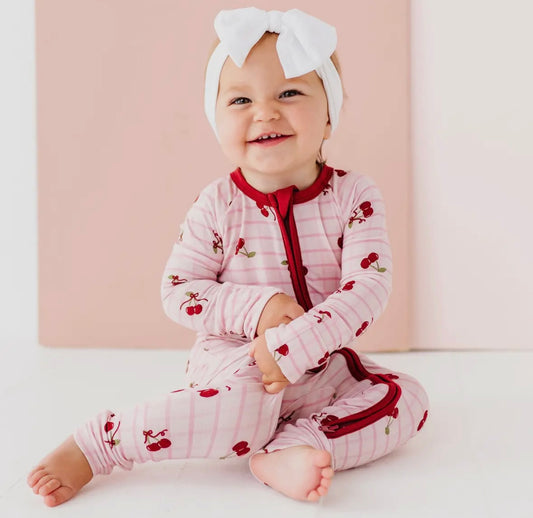 Cherry Cute Bamboo Zippy