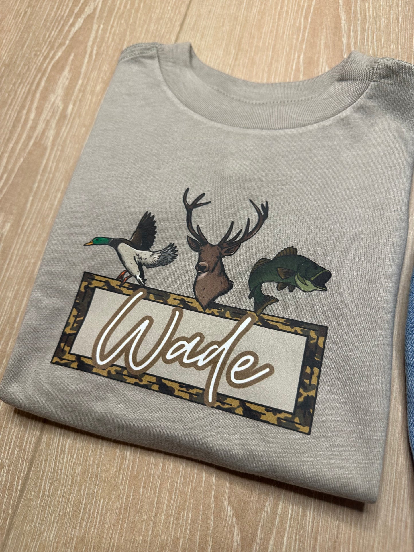 Bird + Buck + Bass Tee
