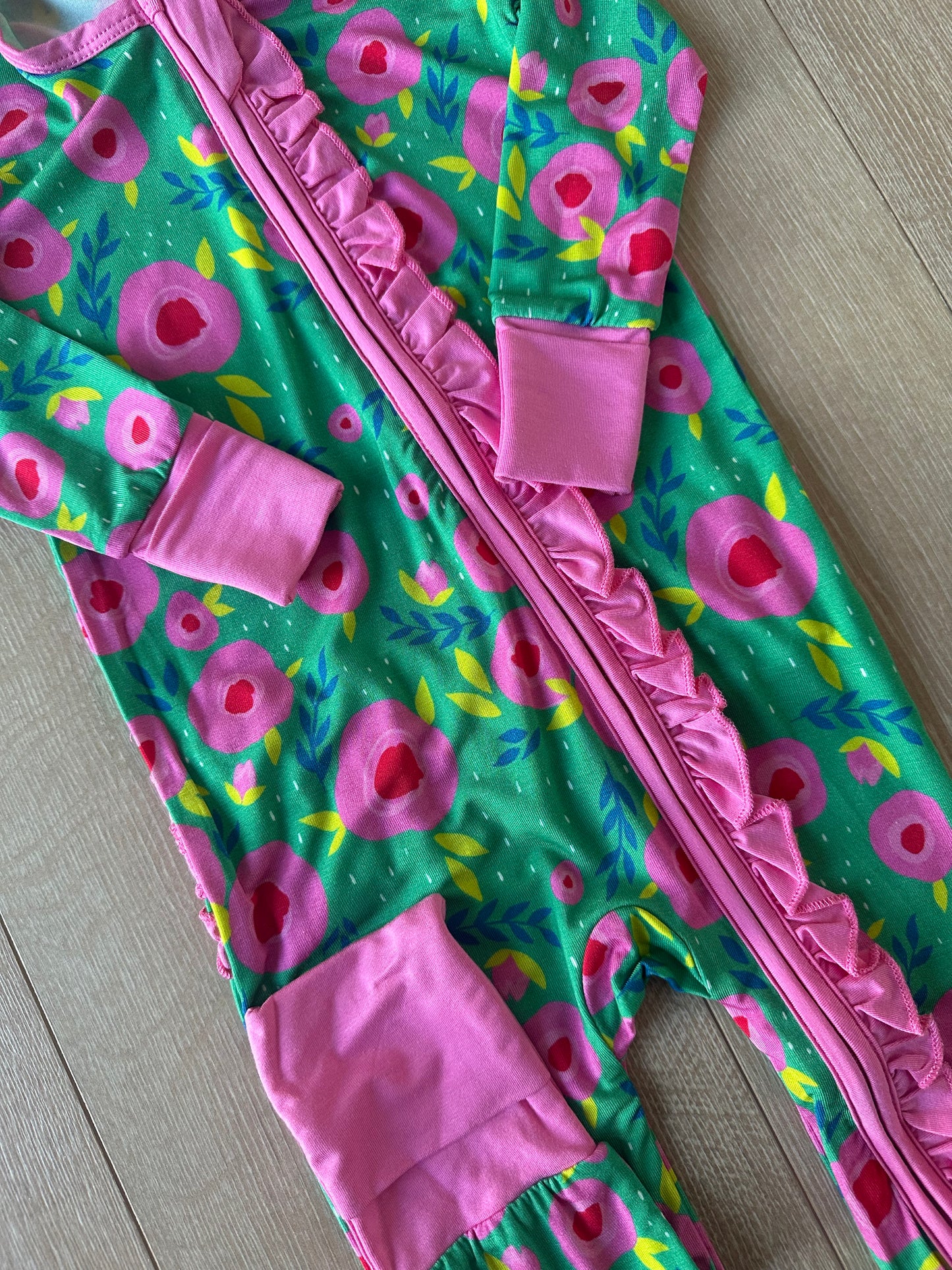 Spring Blooms Floral Bamboo