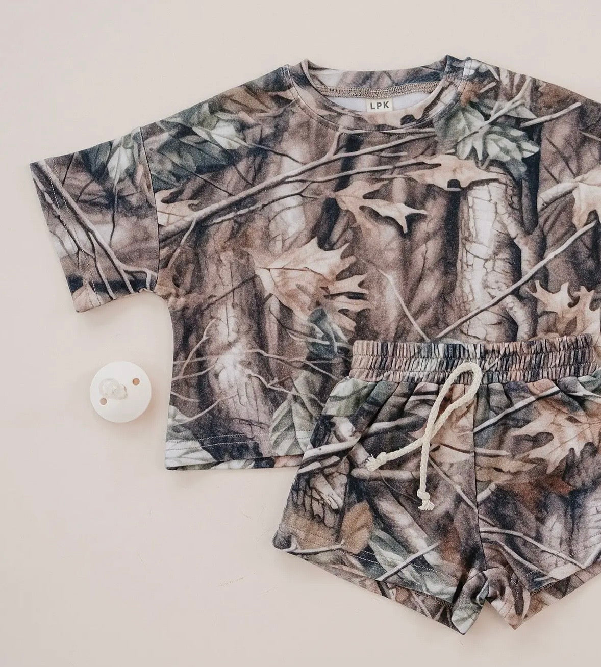 Camo Slouchy Set