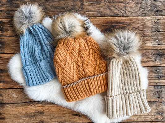 Winter Pom Hat