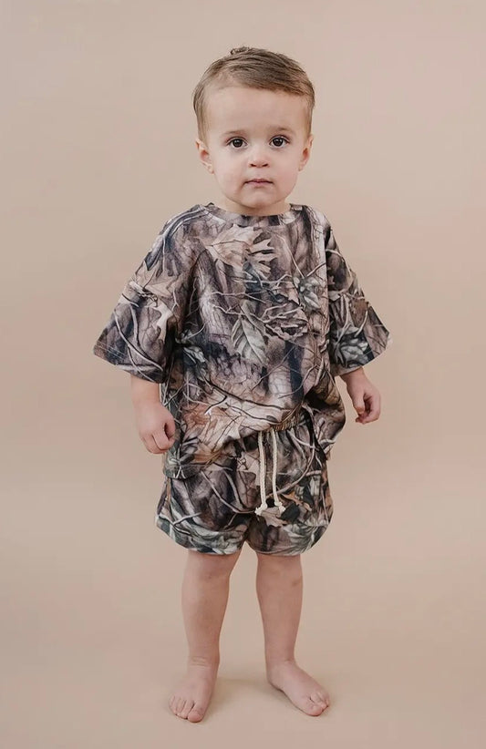 Camo Slouchy Set