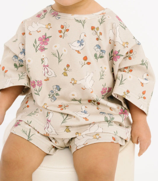 Garden Goose Slouchy Set
