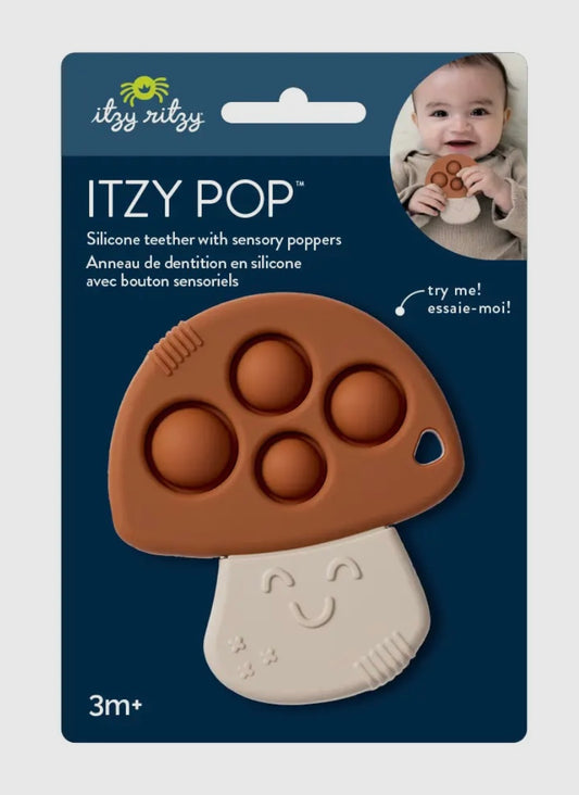 Mushroom Sensory Popper Toy