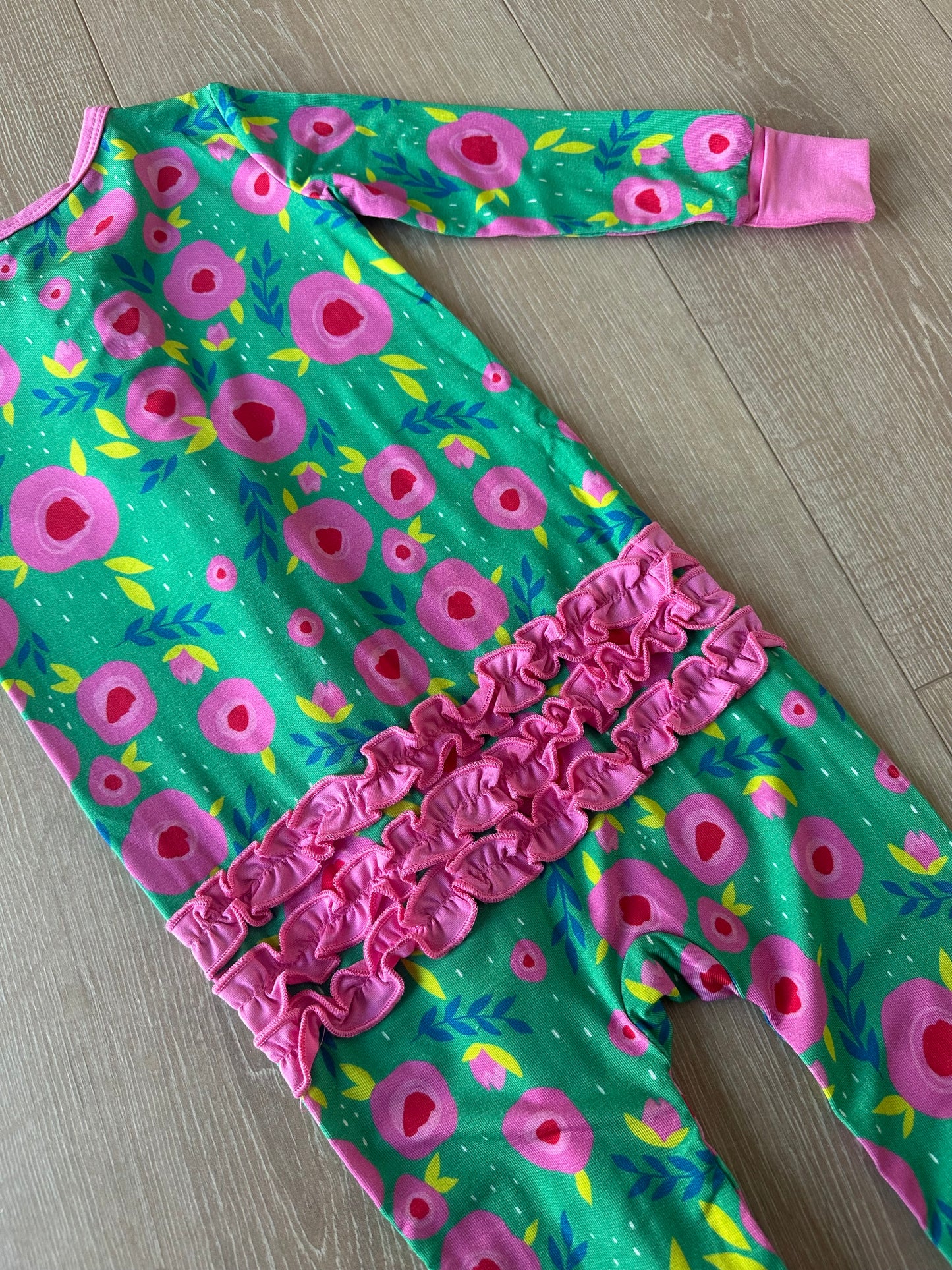 Spring Blooms Floral Bamboo