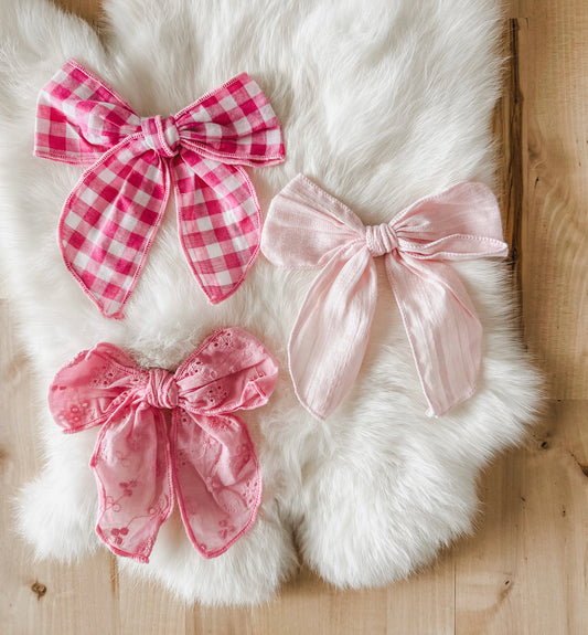 Hair Bow on Alligator Clip