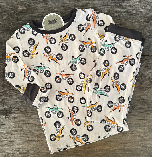Dirtbike Bamboo Pajamas