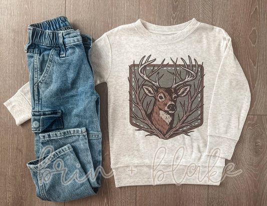 Sage Buck Pullover