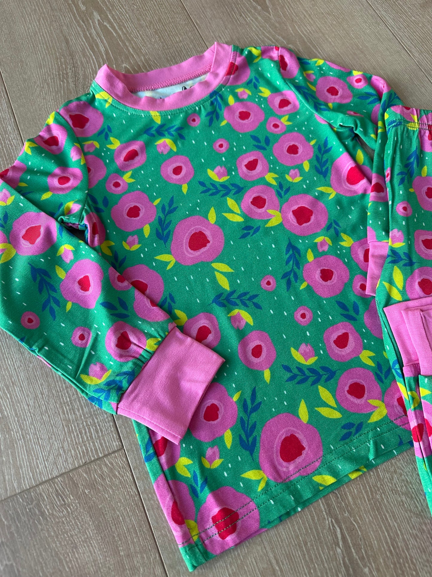 Spring Blooms Floral Bamboo