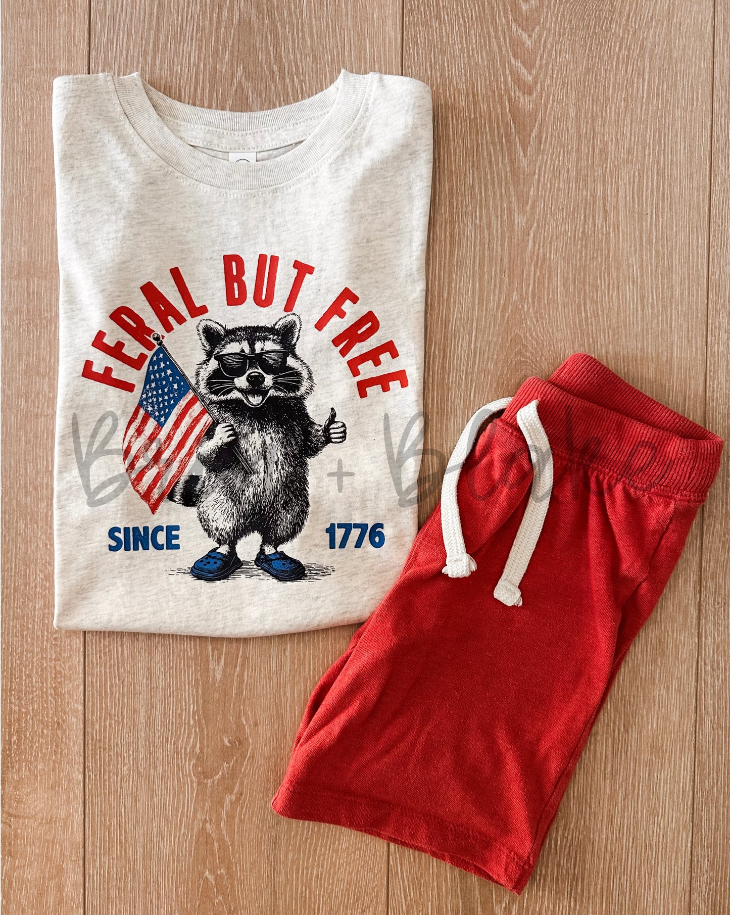 Feral but Free Tee