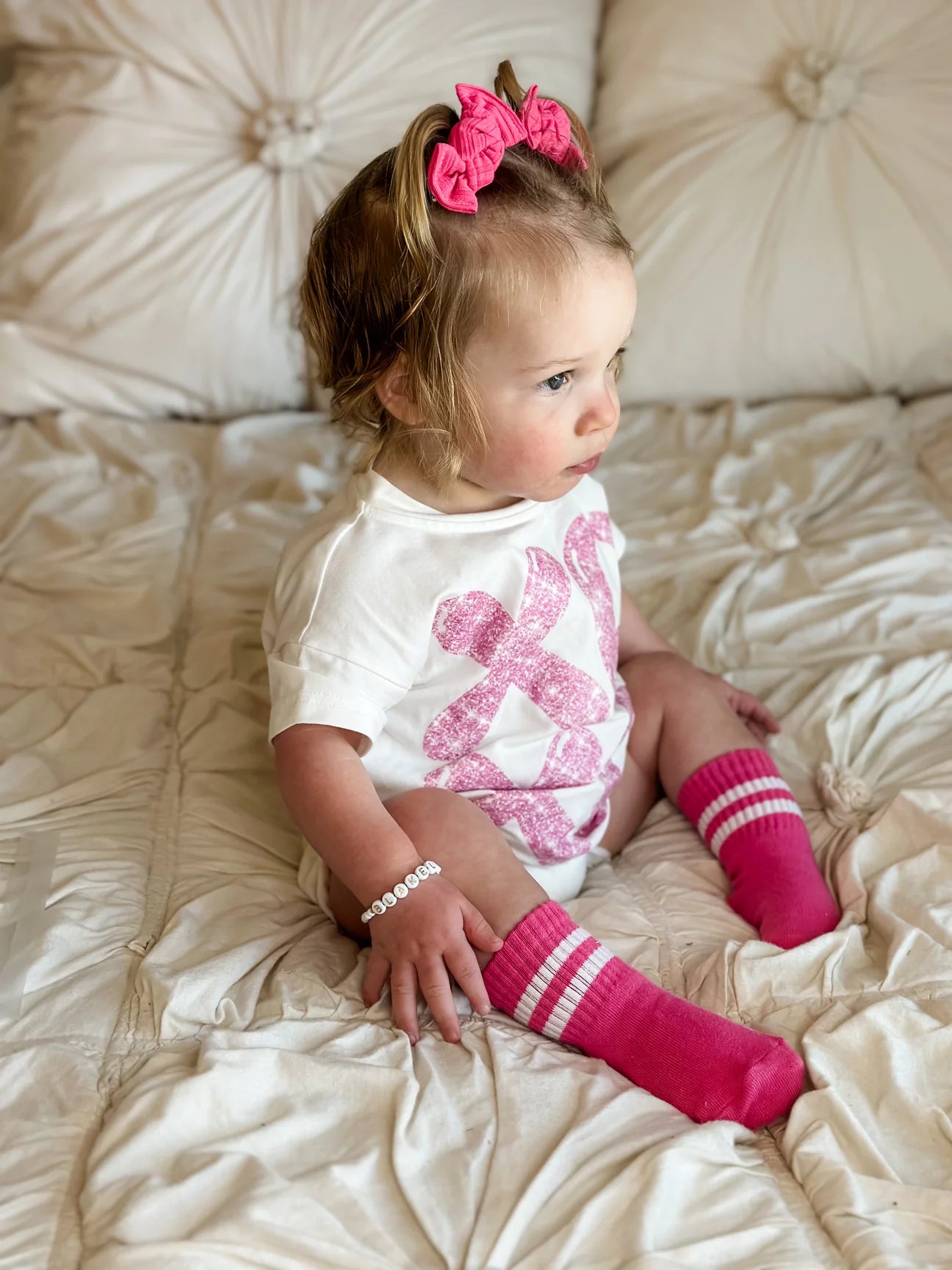 Paige Pink Socks