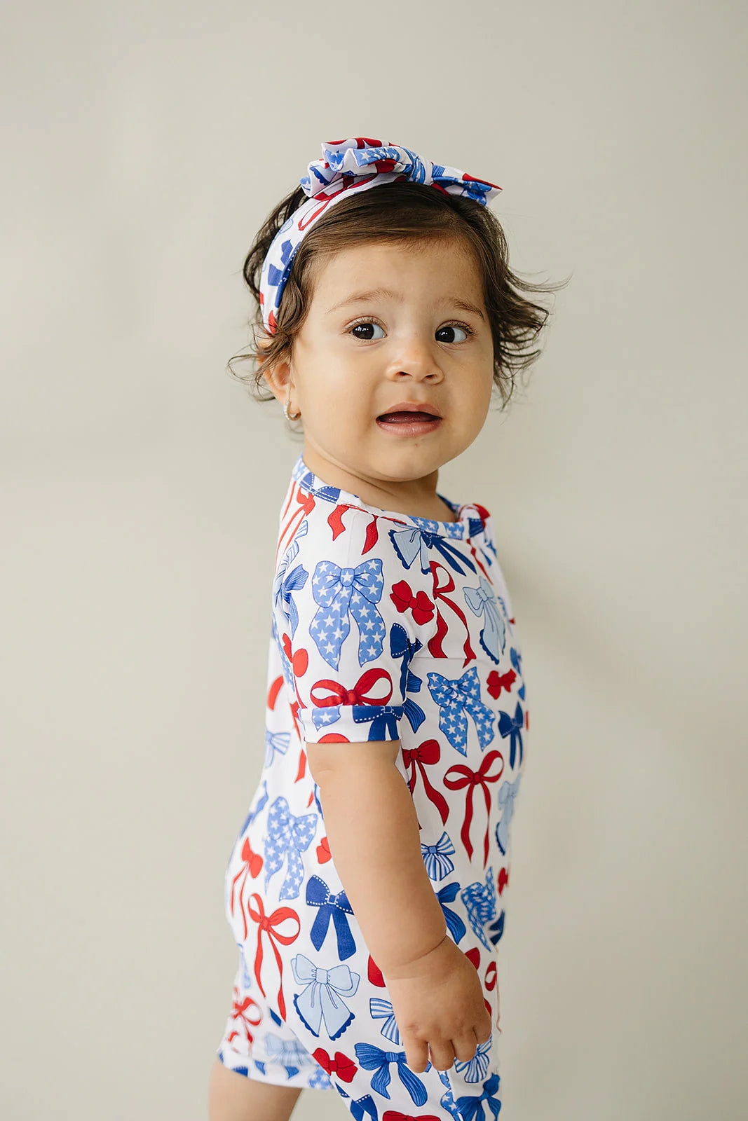 Bamboo RWB Bows Shortie