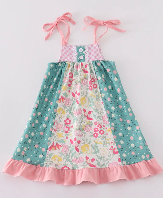 Picnic Basket Tie Dress
