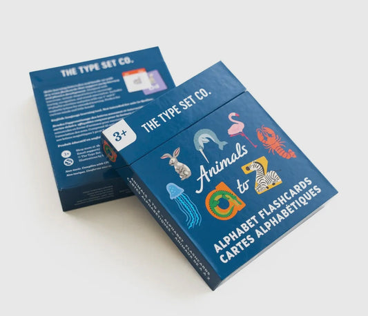 Animal A-to-Z Alphabet Flashcards