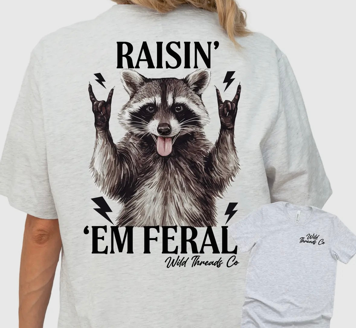 Raisin’ Em Feral Adult Tee
