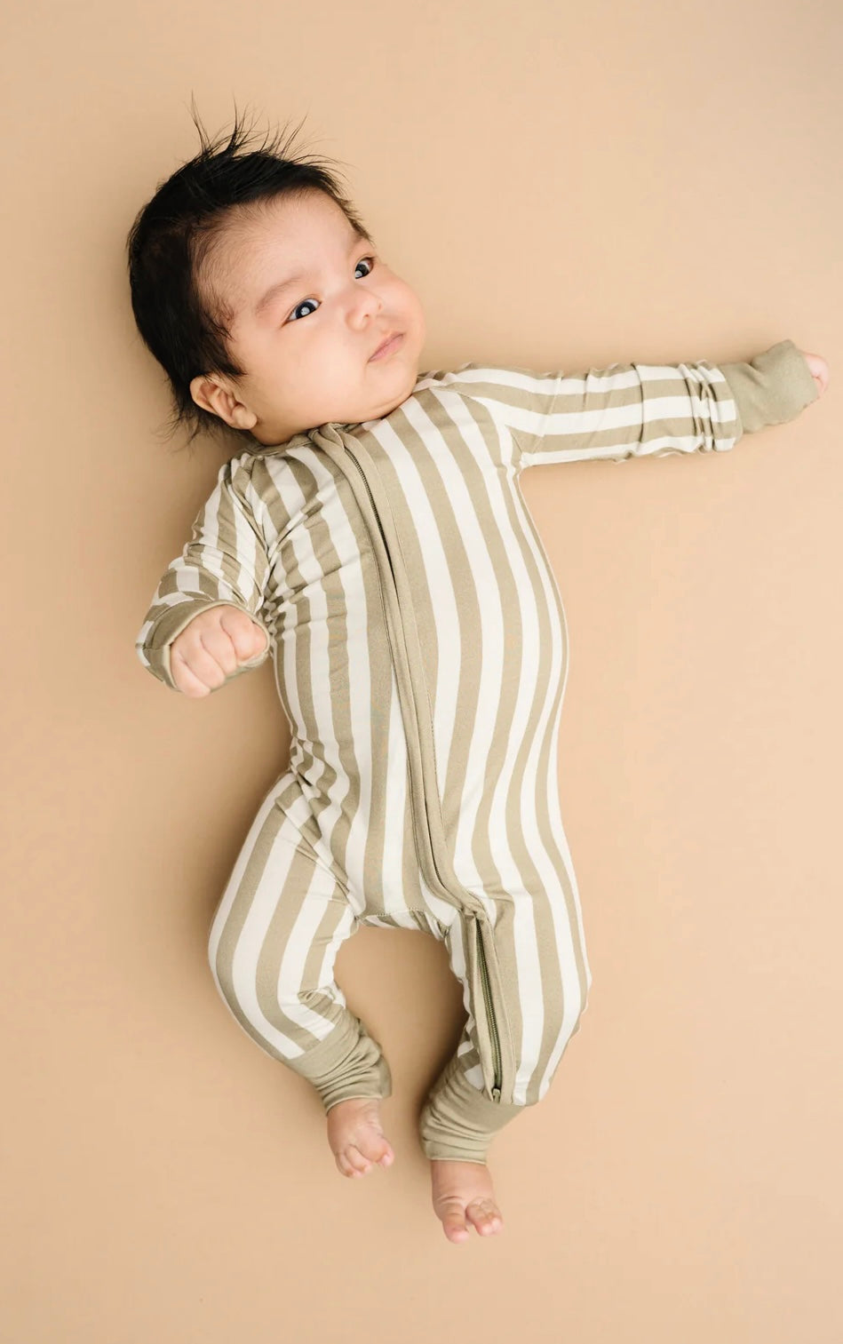 Olive Striped Bamboo