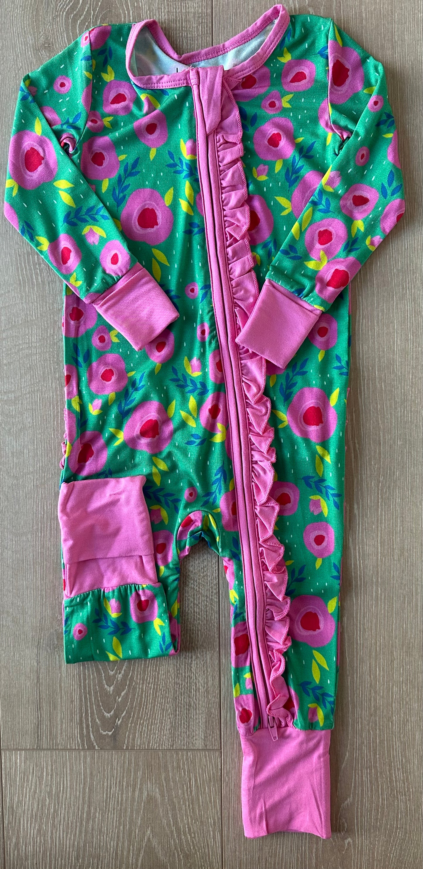 Spring Blooms Floral Bamboo