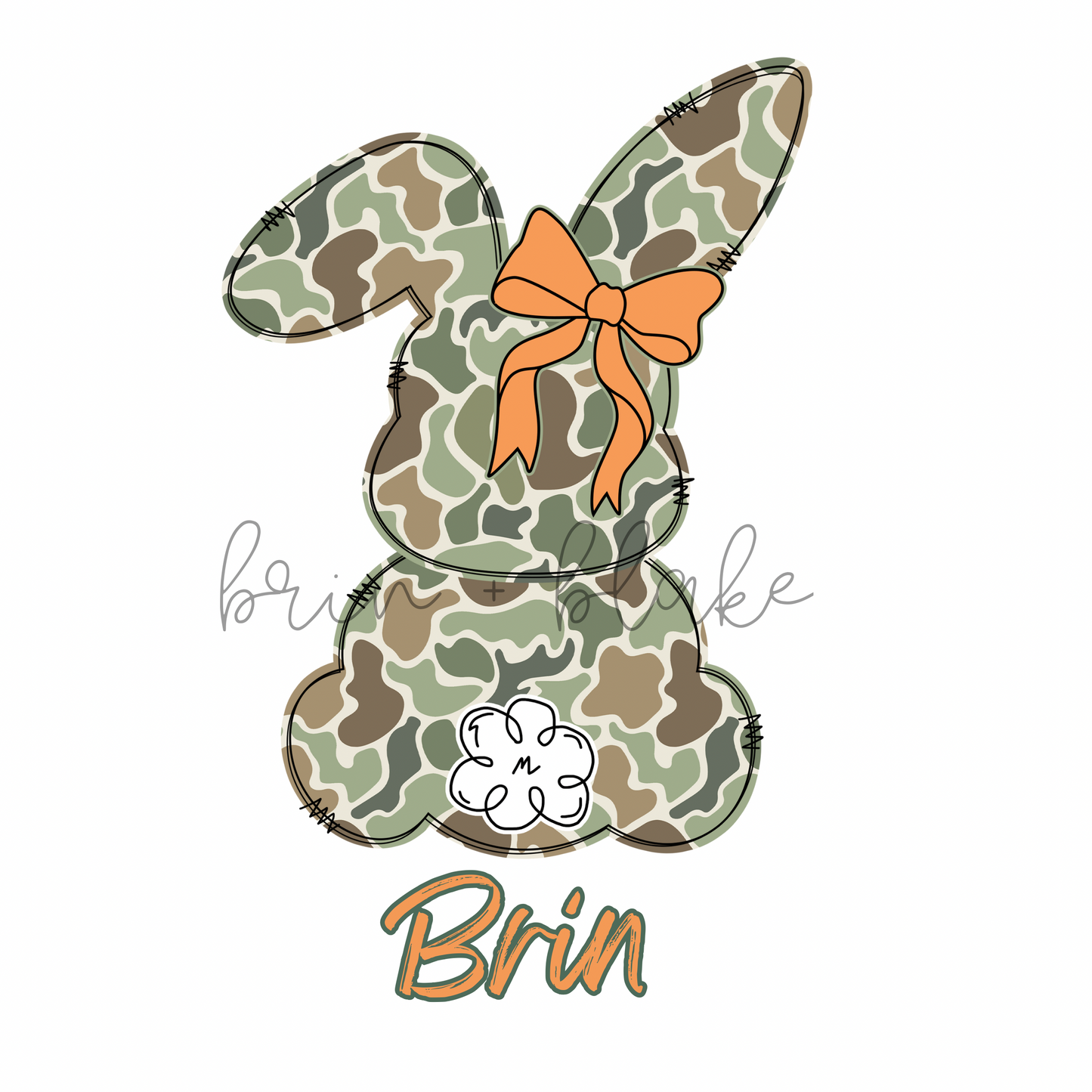 Bunny Hop Personalized Tee