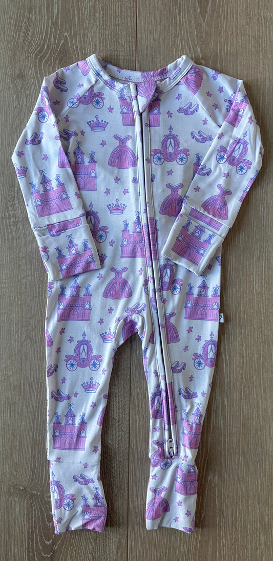 Pink Princess Bamboo Zippy