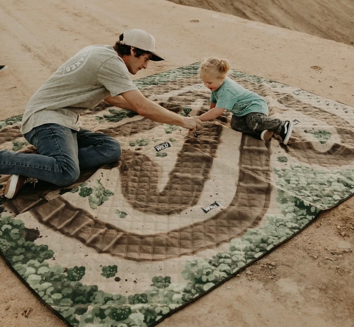 Double Sided Motocross Track Mat