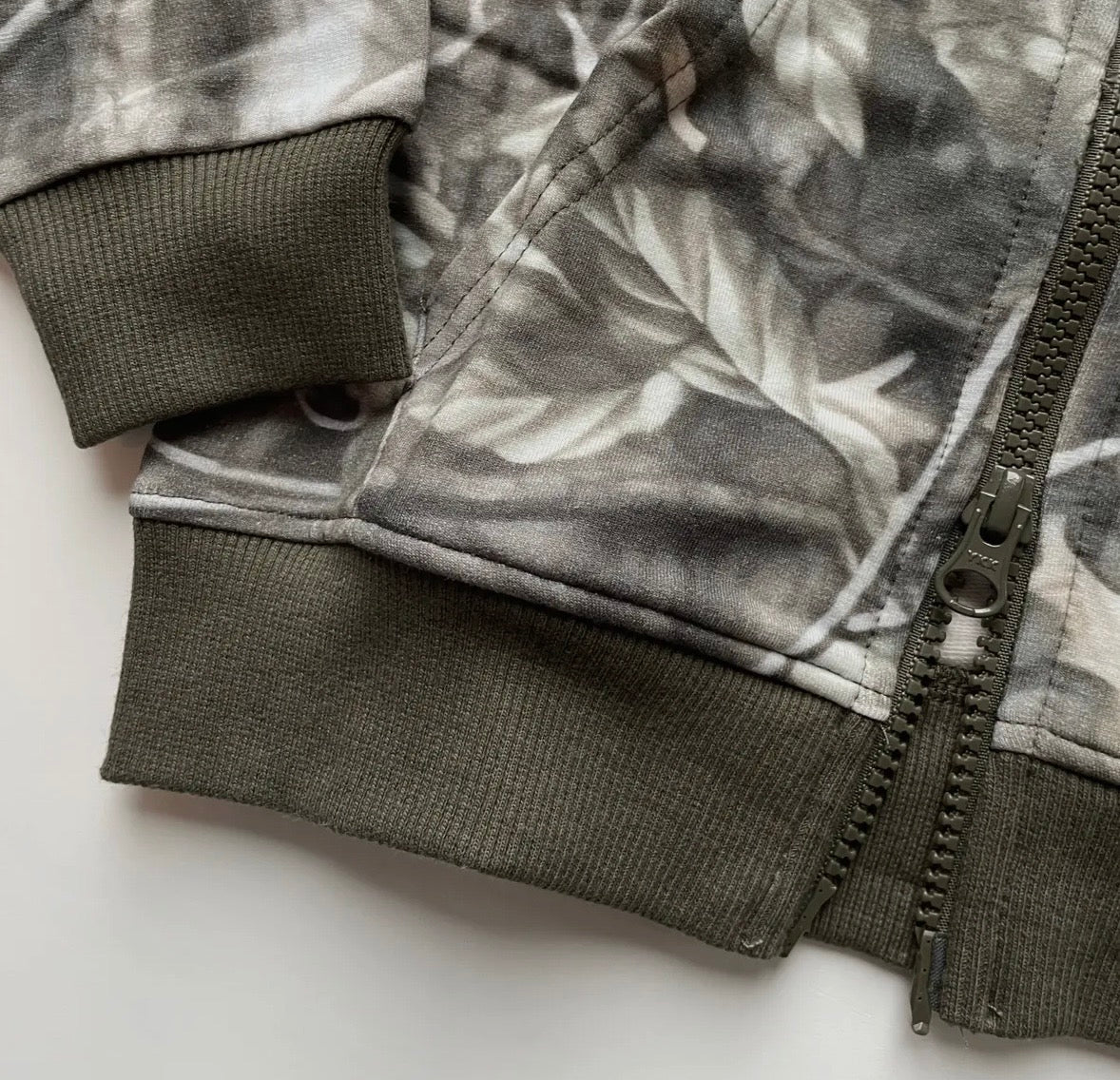 Camo Zip Up Jacket