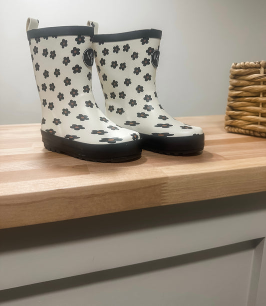 Floral Rain Boot