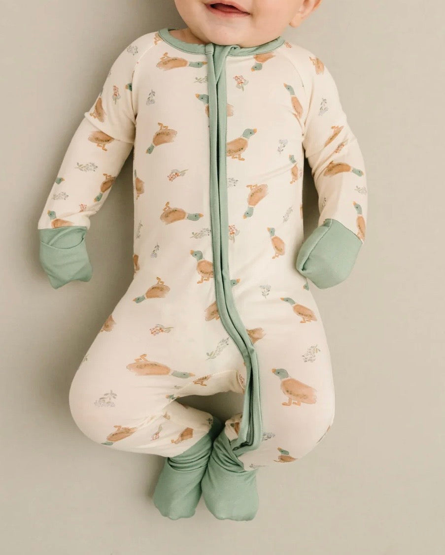 Little Mallard Bamboo Zippy
